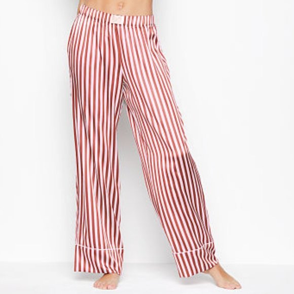 SzS NWT 31” Inseam VS Satin Long Pant Striped - Picture 4 of 16